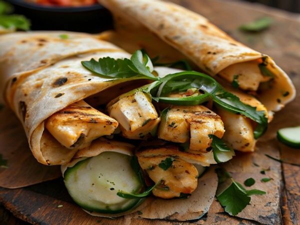 Paneer Tikka Wrap