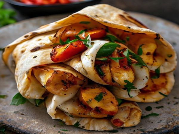 Peri Peri Potato Wrap